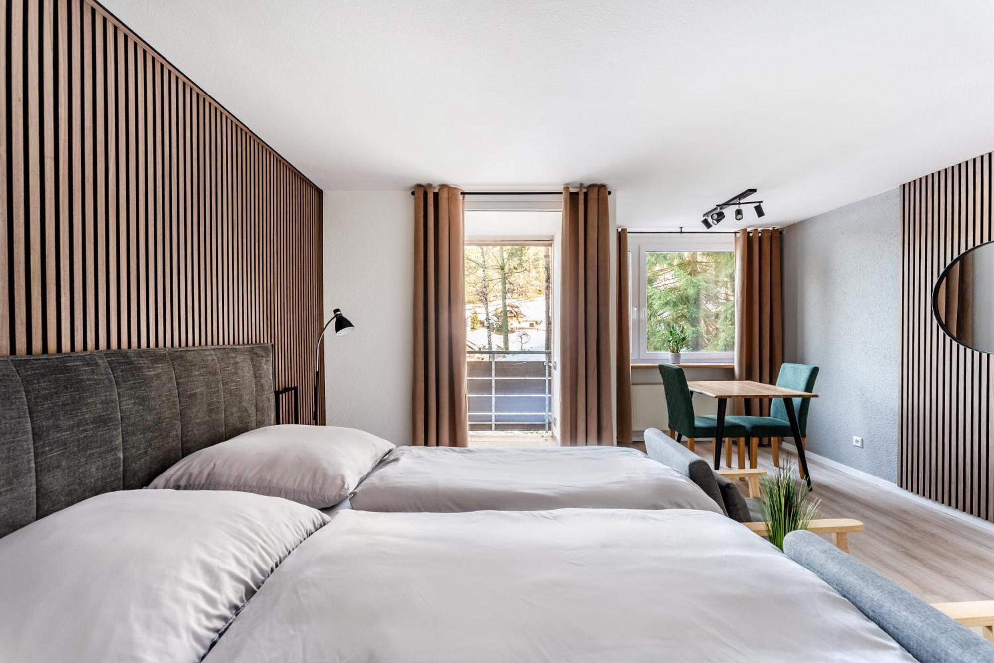 Апартаменты Juri5 In Baiersbronn Mit Pool Экстерьер фото
