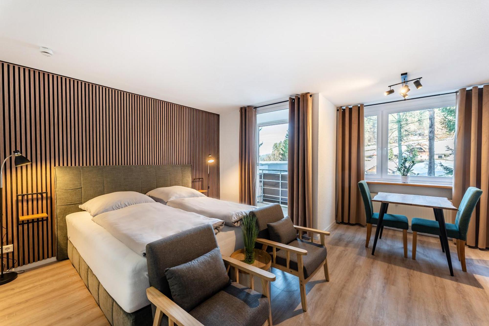 Апартаменты Juri5 In Baiersbronn Mit Pool Экстерьер фото